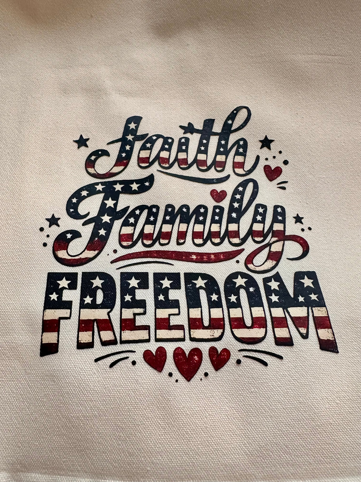 🇺🇸 America Canvas Tote