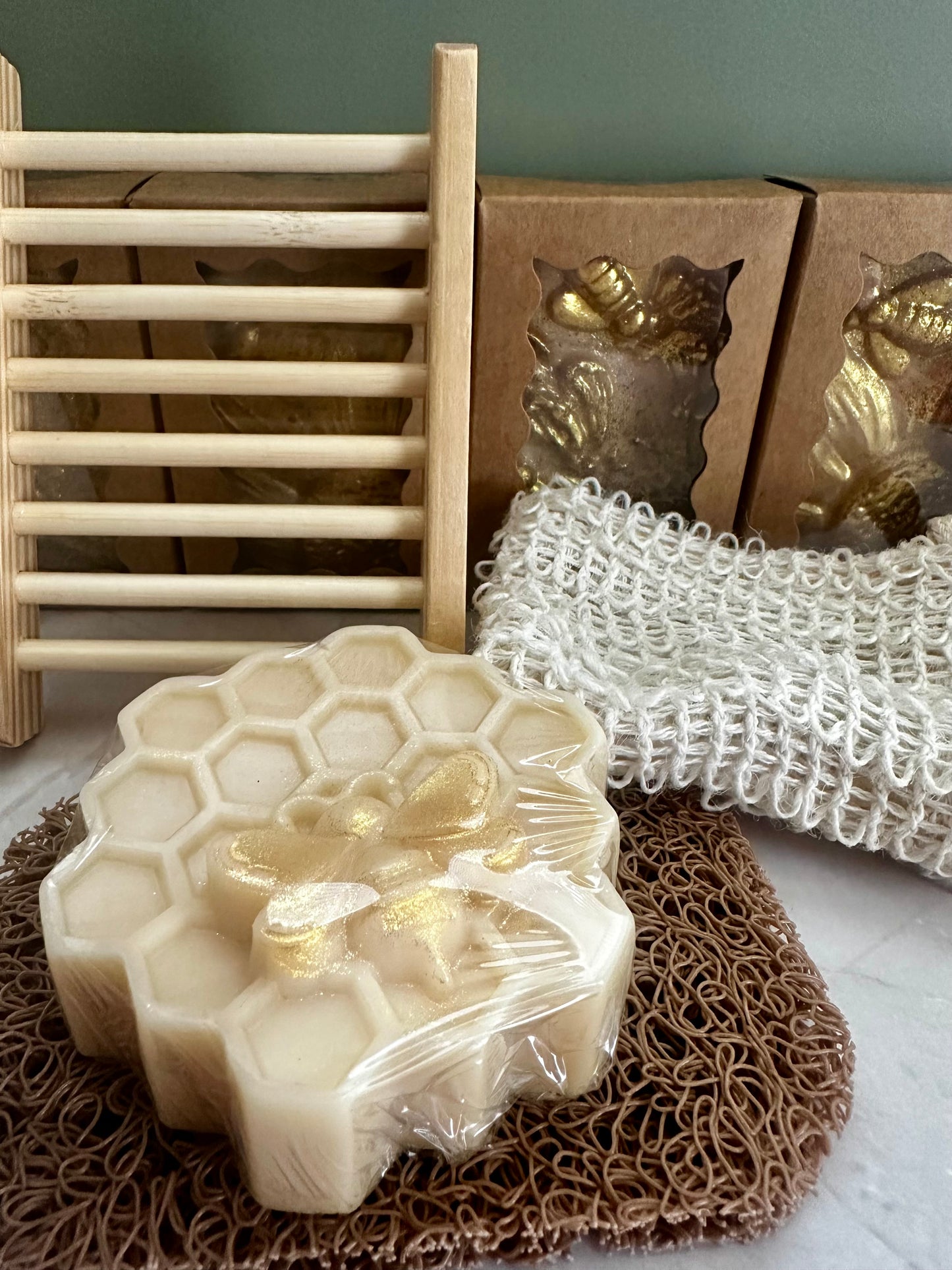 🧼 Handmade Soap Collection | Vanilla Bean, Lavender Chamomile & Honey Soaps