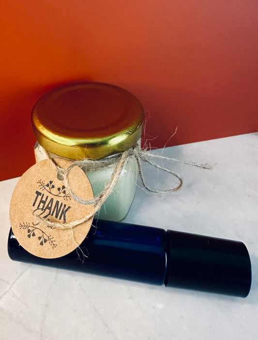 Jasmine Scent Ritual Set | Body Butter & Essential Oil Roller