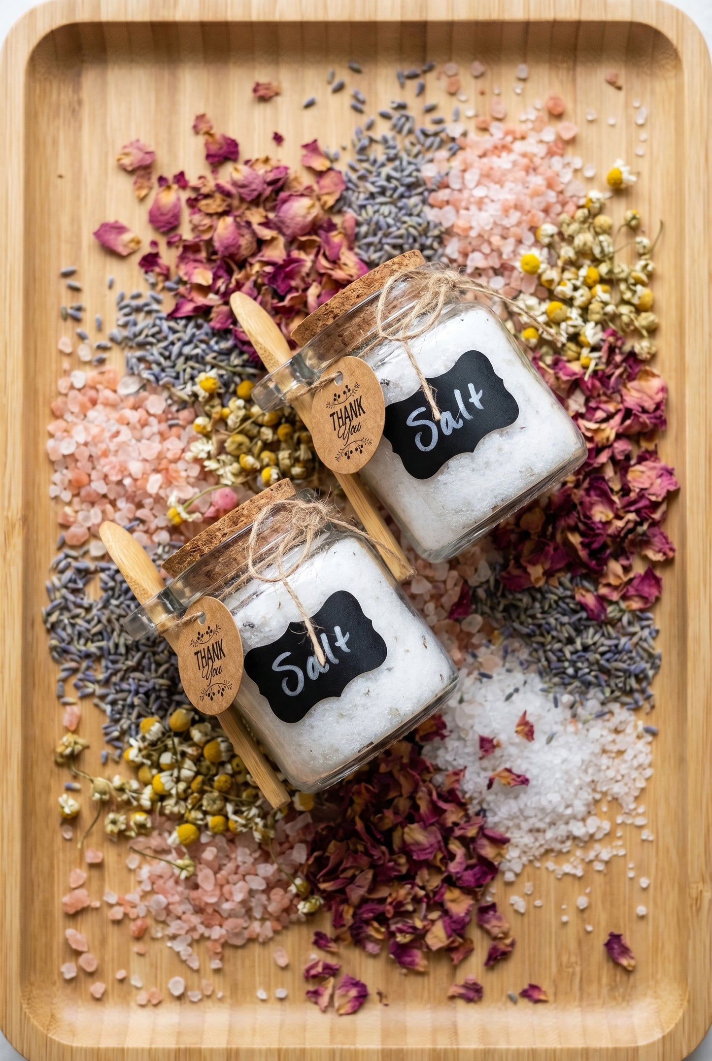 Botanical Bath Soak Duo | Rose & Lavender Chamomile