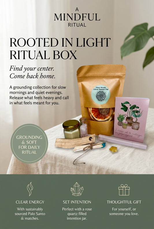 Rooted In Light Self Care Ritual Box