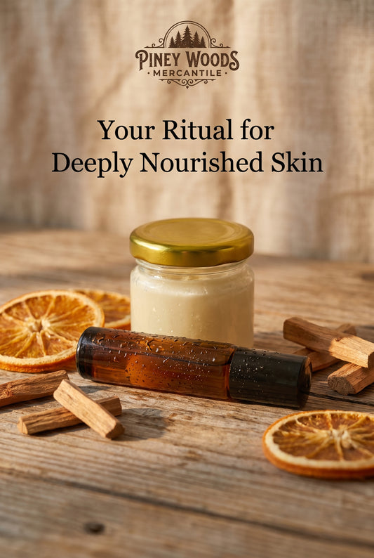 Sweet Orange Dreams Scent Ritual Set | Body Butter & Essential Oil Roller