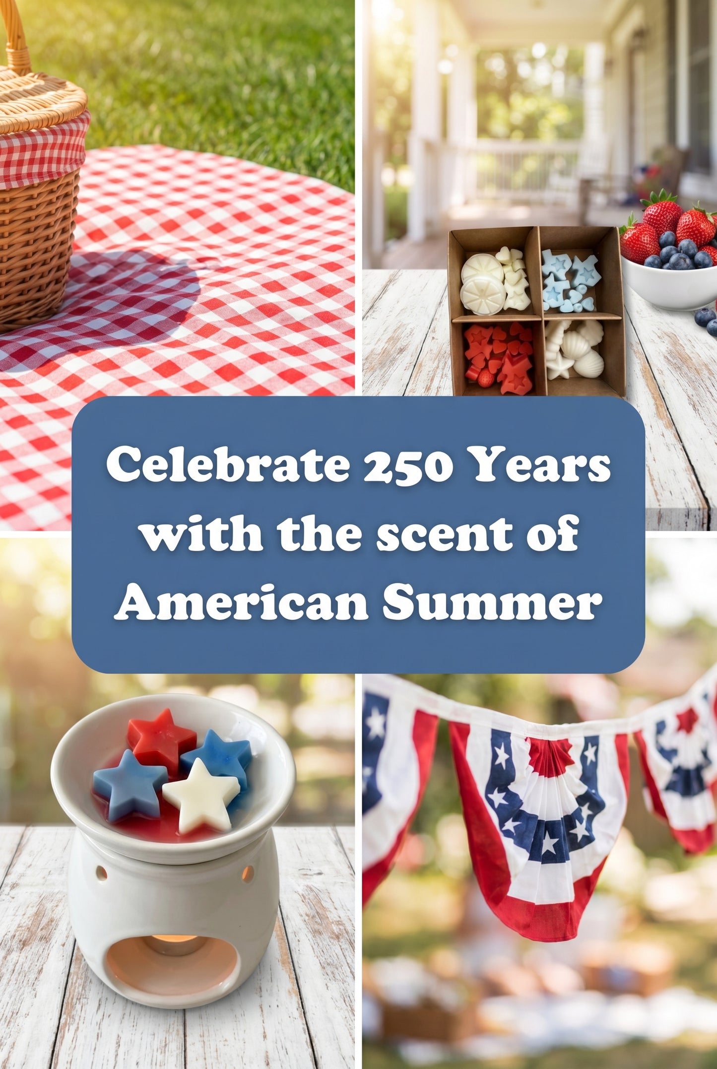 🇺🇸 Patriotic Wax Melt Collection | America 250 Wax Melts