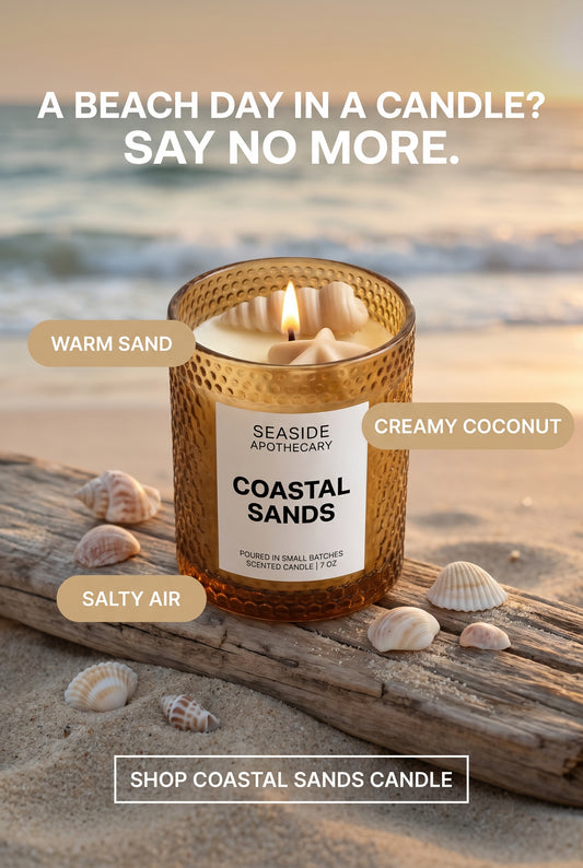 🌊 Coastal Sands Candle | Coconut & Sun-Warmed Sand Candle