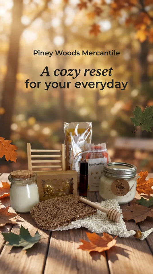 🐝 The Honey Bee Bundle | Bee-Themed Gift Set with Handmade Soap, Honey & Cozy Essentials